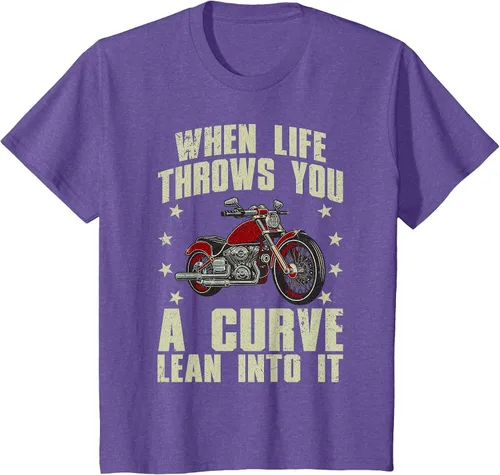 Vista 39 de Funny Motorcycle Racer Design for Men Women Motorcycle Lover T-Shirt Asphalt Grey