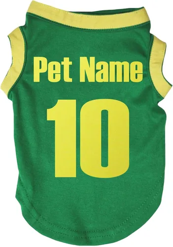 Vista 4 de Petitebella Personalize Camiseta para perro cachorro con tema nacional (Argentina, XS)