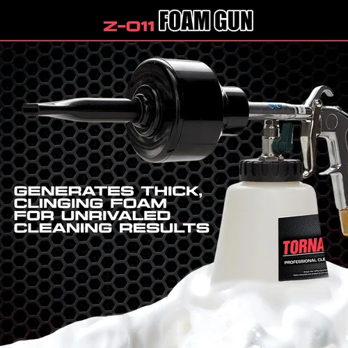 Vista 2 de Tornador z-011 Pistola para espuma, Negro