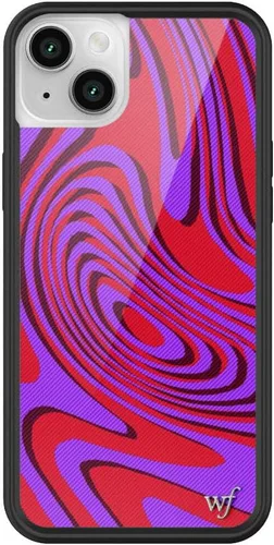 Vista 51 de Fundas Wildflower - Compatibles con Apple iPhone 14 Plus Parachoques protector negro, certificado de prueba de caída de 4 pies, propiedad