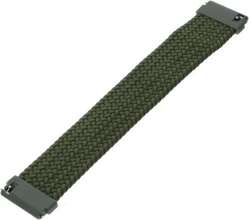 Vista 10 de Angoily Correa de nailon tejido Accesorios de herramienta para hombres Reloj Inteligente transpirable Correa de reloj elástica