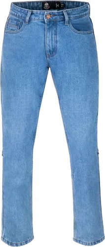 Vista 4 de WICKED STOCK Pantalones de Motocicleta para Hombres - Jeans de Motociclismo - Pantalones de Mezclilla con Armadura para Motocicleta Dual