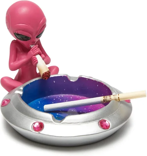 Vista 8 de Cenicero de fantasía para fumadores, cigarrillos, decoración de escritorio, estatua de jardín, regalo para exteriores, césped, patio, regalo