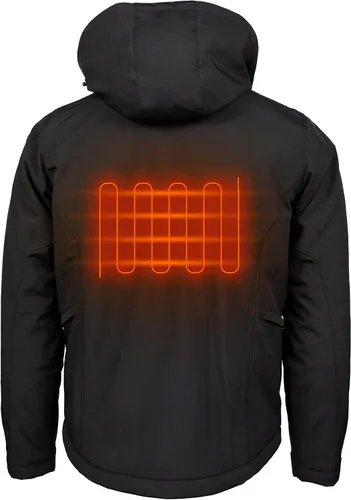 Vista 2 de 4TEK Chaqueta térmica negra unisex EWP, Negro