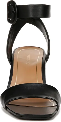 Vista 6 de Vionic Napa Zinfandel - Tacones de bloque con tiras para mujer, zapatos clásicos de apoyo que incluyen una plantilla ortopédica oculta, tallas 5-12