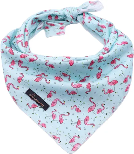 Vista 27 de ARING PET Bandana de abeja para perros, bandana de abejas amarillas rosas para mascotas, bufanda triangular, baberos para cachorros, pequeños Rosa