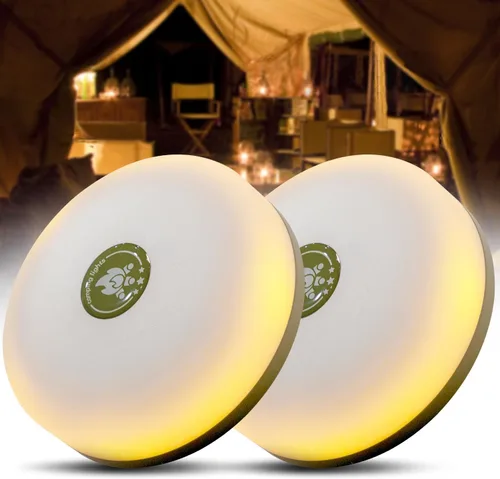 Vista 8 de Cadena de luces de campamento: tira de luces para exteriores con 5 modos de iluminación, recuperación rápida de 30 segundos, duradera e impermeable