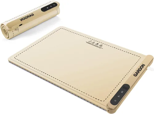 Vista 7 de Gardon Tapete de calentamiento para alimentos – Calentadores de alimentos de 18 x 11 pulgadas para fiestas, bufé, bandeja calentadora eléctrica