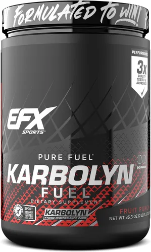 Vista 28 de EFX Sports Karbolyn Fuel Polvo de carbohidratos de absorción rápida Carga de carbohidratos, energía sostenida, recuperación rápida Sin