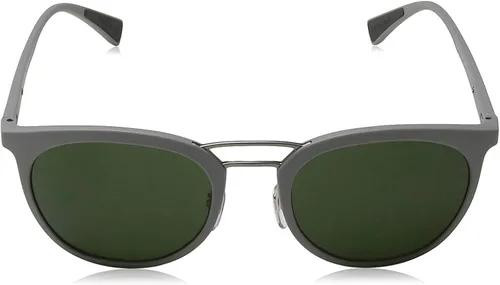 Vista 2 de Prada Linea Rossa PS04SS - Gafas de sol VHH1I0 de goma gris con verde 2.126 in