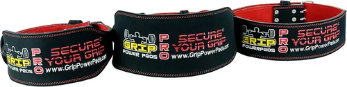 Vista 6 de Grip Power Pads Weightlifting Belt Workout Clothes for Bodybuilder Powerlifter Weightlifter Keep Your Core Engaged Back Support