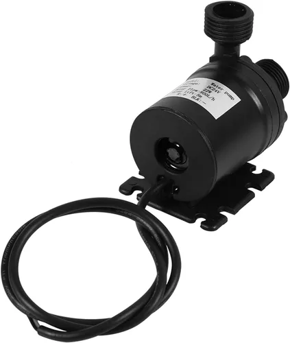 Vista 7 de Sumergible DC 24V Bomba de circulación de agua caliente Energía Solar Motor sin escobillas Acuario Sumergible 800L Bombas de agua de energía