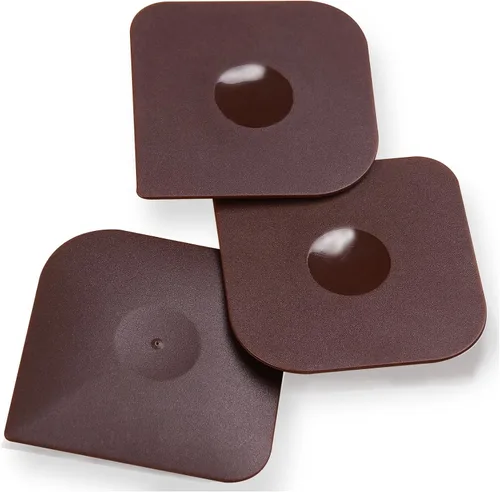 Vista 7 de Juego de herramientas de raspado de ollas de plástico para cocina, 3 piezas de esponja de nylon de plástico para limpieza de sartenes de hierro Negro