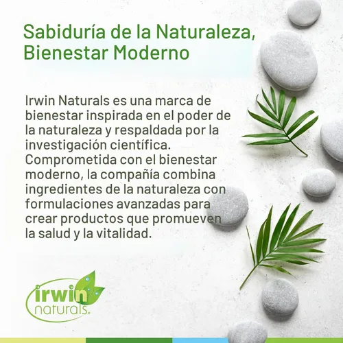 Vista 6 de Irwin Naturals Turmeric+ para todo el cuerpo - BioPerine Complex Absorción Mejorada - 60 cápsulas blandas líquidas
