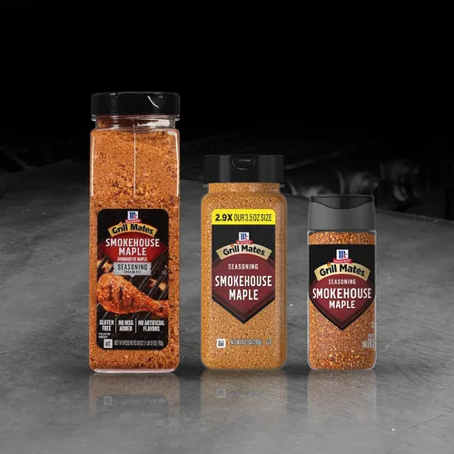 Vista 17 de McCormick Grill Mates Smokehouse Condimento de arce, 3.5 onzas