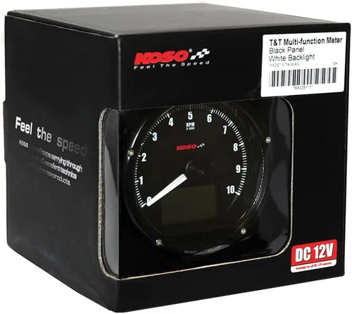 Vista 4 de Koso BA035K00-HD Velocímetro multifunción negro (versión Harley Davidson)