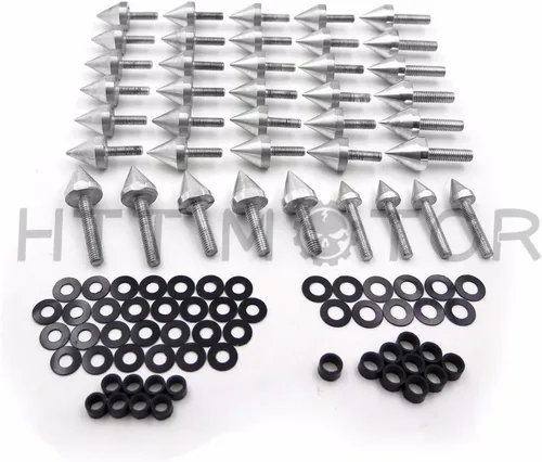 Vista 2 de MT215-007 - Kit de pernos de carenado para motocicleta compatible con YZFR6 2003-2007 2006-2010 Yzf R6S