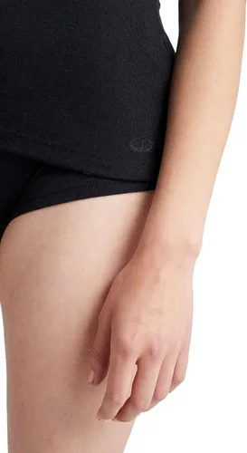 Vista 8 de Icebreaker Merino Camisola para mujer de 6.17 oz todos los días, capa base de lana merina, camiseta térmica suave sin mangas con cuello redondo