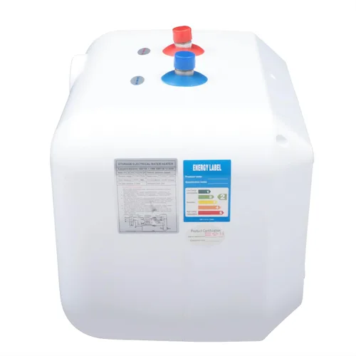 Vista 6 de Calentador de agua instantáneo eléctrico de 110 V 1500 W, calentador de agua de tanque pequeño de 2.6 Gollon con pantalla digital, temperatura