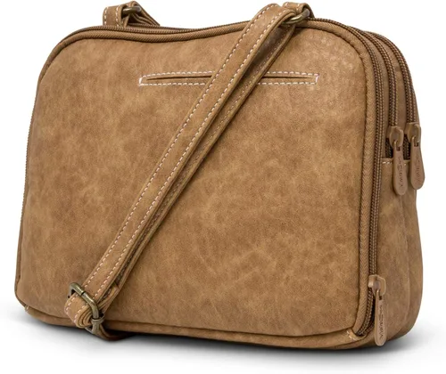Vista 4 de MultiSac Zippy - Bolso cruzado con triple compartimento