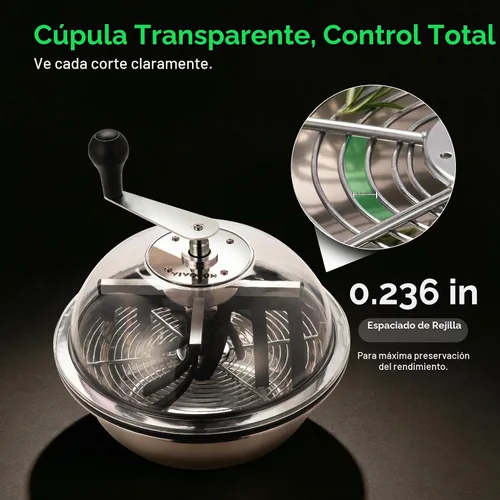 Vista 6 de VIVOSUN - Recortadora de hojas de brote de 13 pulgadas con cúpula transparente, cuchillas de acero inoxidable