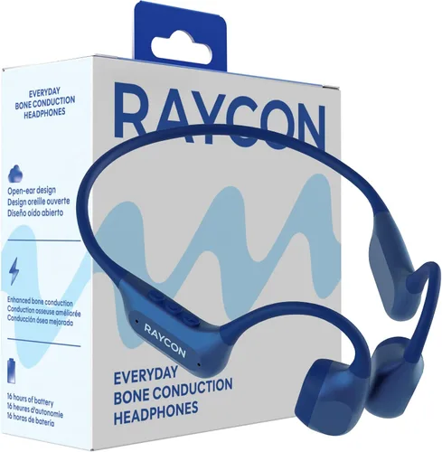 Vista 10 de Raycon Auriculares de conducción ósea todos los días, 2ª generación, color Negro