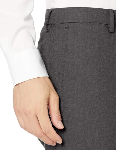 Vista 2 de Tienda Essentials Pantalón de vestir elástico para hombre ajustado y sin arrugas