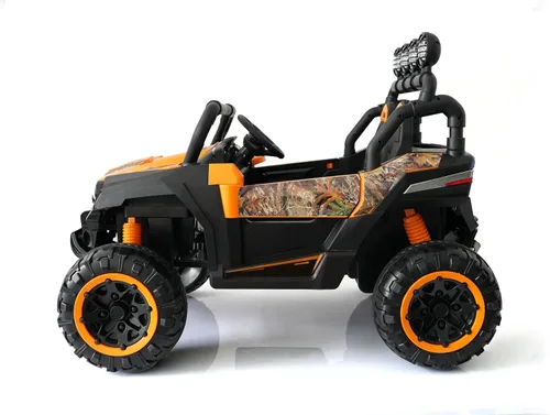 Vista 2 de Best Ride On Cars Realtree Turbo X 12V UTV Ride-On, Orange, Ages 3-6