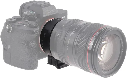 Vista 7 de FocusFoto Anillo adaptador de enfoque automático electrónico de marco completo para lente Canon EOS EF EF-S compatible con Sony E Mount NEX-7 6 5 A7