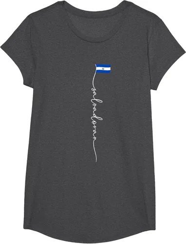 Vista 42 de Camiseta con la bandera salvadoreña de El Salvador