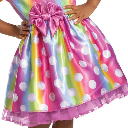 Vista 5 de Disfraz de Minnie Mouse arcoíris, traje oficial de Minnie Mouse de Disney para niñas