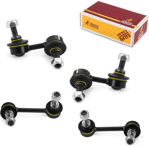 Vista 65 de Metrix Premium Chassis Parts - Kit de 4 piezas de barra estabilizadora delantera y trasera con enlace de extremo de barra estabilizadora para Ford
