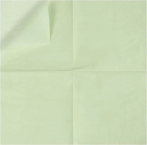 Vista 3 de 300 paquetes de servilletas de cóctel de 2 capas, servilletas de postre plegadas de 5 x 5 pulgadas, servilletas desechables para cena, boda, Verde