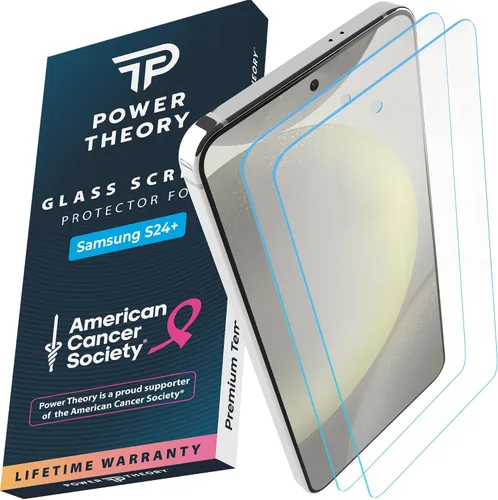 Vista 18 de Power Theory Protector de pantalla diseñado para Samsung Galaxy S20 FE 5G / 4G, vidrio templado [dureza 9H], kit de fácil instalación, 99% HD libre