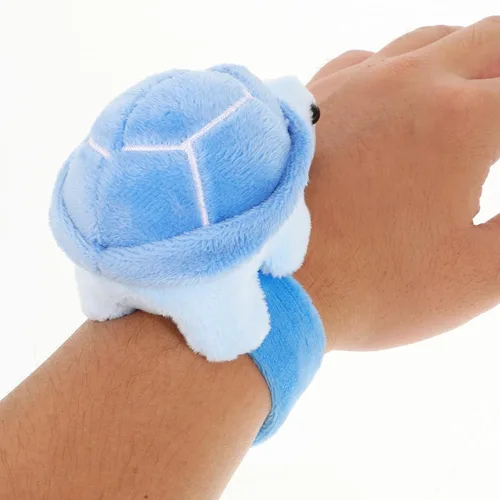 Vista 5 de Abaodam Pulsera de tortuga Slap de peluche de animal banda de juguete Hugger pulsera linda pulsera para niños fiesta de cumpleaños favores cielo