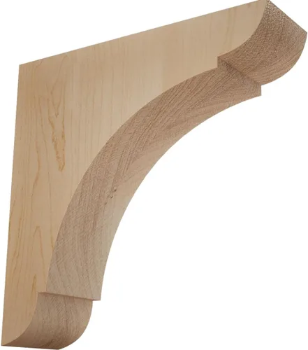 Vista 14 de Ekena Millwork - Soporte de madera Madera de caucho.