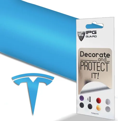 Vista 27 de IPG Compatible con Tesla Modelo 3 Juego de calcomanías (Set de 9 logotipos) Adhesivos para personalizar tu vehículo