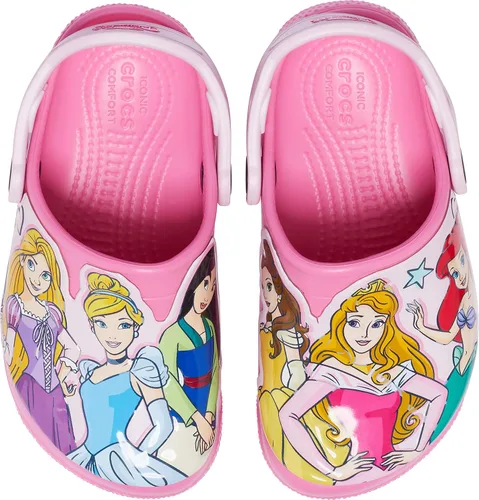 Vista 4 de Crocs Unisex Niño Disney Princess Clog Princesa Zapatos para Niñas