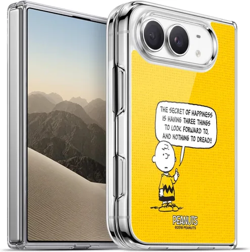 Vista 144 de Head Case Designs Funda de gel suave con licencia oficial de Peanuts Autumn Charlie Brown compatible con Apple iPhone 7 Plus/iPhone 8 Plus