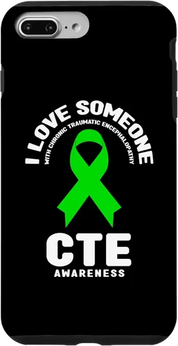 Vista 9 de Camiseta de concientización para iPhone 15 CTE - Amo a alguien con funda de concientización CTE