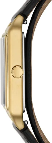 Vista 2 de Fossil Women's Raquel Quartz Rectangular Watch with Stainless Steel or Leather Strap