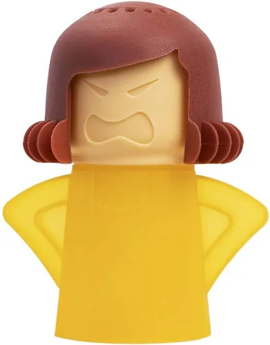 Vista 8 de Limpiador de microondas Angry Mom, limpiador a vapor de microondas Mad Mama, solo tienes que añadir vinagre y agua, limpia fácilmente la suciedad