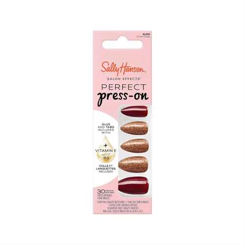 Vista 10 de Sally Hansen Pegamento perfecto para uñas con brocha, fijación de larga duración, cepillo de precisión, fórmula de vitamina E y B5, suave y no daña
