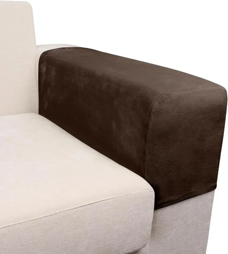 Vista 31 de Funda para Sofá de Terciopelo Elástico Funda de Cojín de Sofá 1 Pieza - Funda Elástica Lavable para Asiento o Respaldo, Fundas de Asiento para Sofás