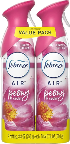 Vista 6 de Febreze Ambientador eliminador de olores, Berry & Bramble, 2 unidades, 8.8 onzas líquidas cada uno (17.8 onzas líquidas en total)