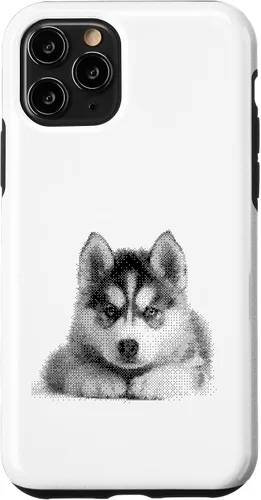 Vista 26 de Cute Siberian Husky for Dog Mom and Paw Parents Case for iPhone XR