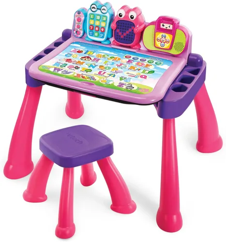 Vista 7 de VTech Escritorio de actividades Touch and Learn Deluxe (embalaje sin frustraciones)