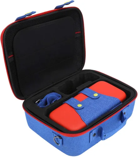 Vista 9 de Bolsa de almacenamiento multifunción de la máquina de juego para el interruptor rojo y azul