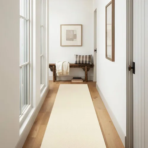 Vista 161 de LEEVAN Alfombra lavable para baño, alfombra tejida negra de 2 x 3 pies para entrada, alfombra de puerta delantera de algodón, alfombras pequeñas