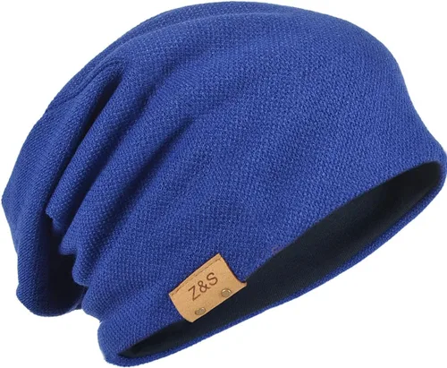 Vista 107 de FORBUSITE Gorro de punto largo holgado para hombre para verano e invierno, de gran